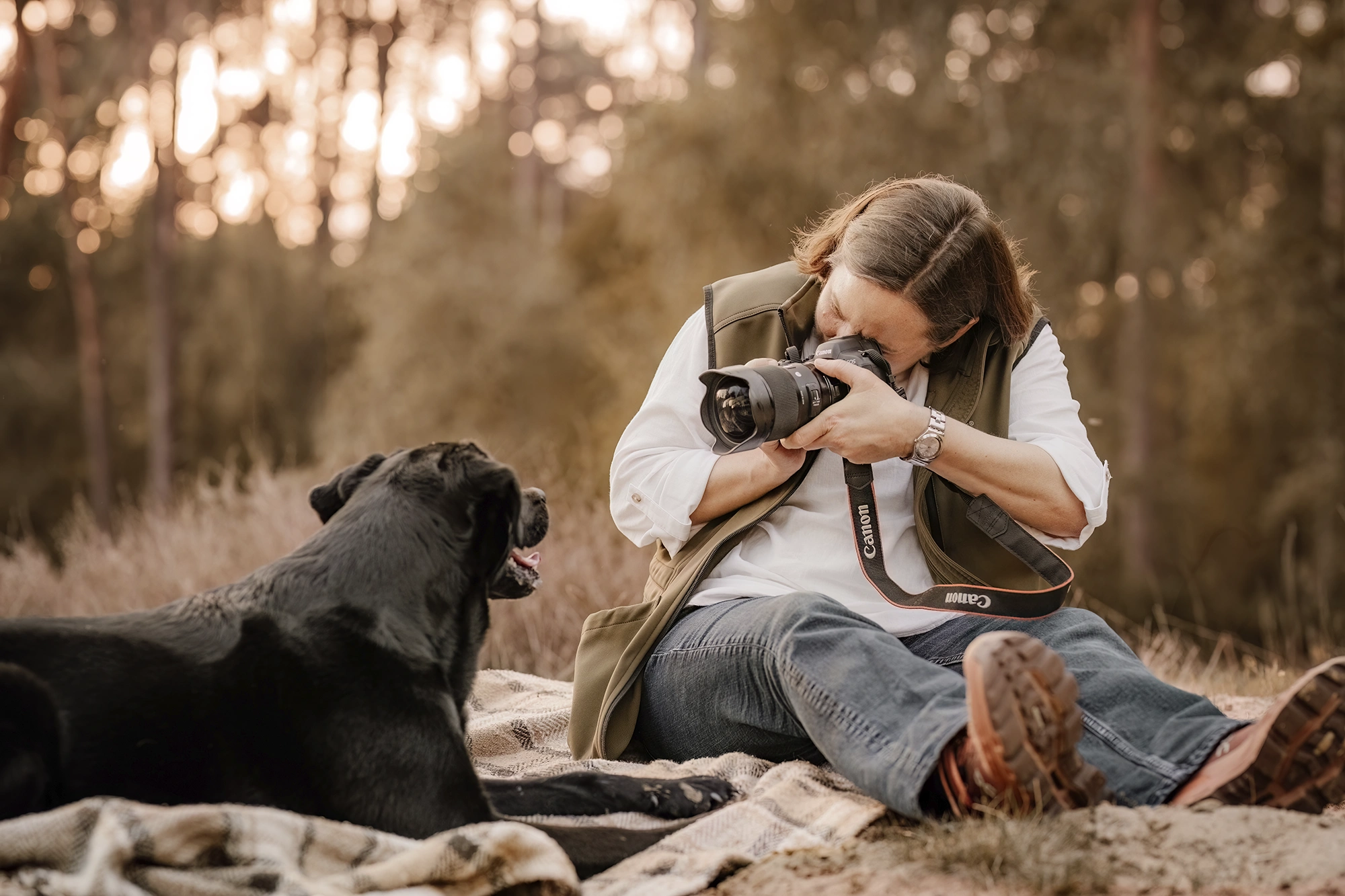 Mensch und Hund Shooting Münster
