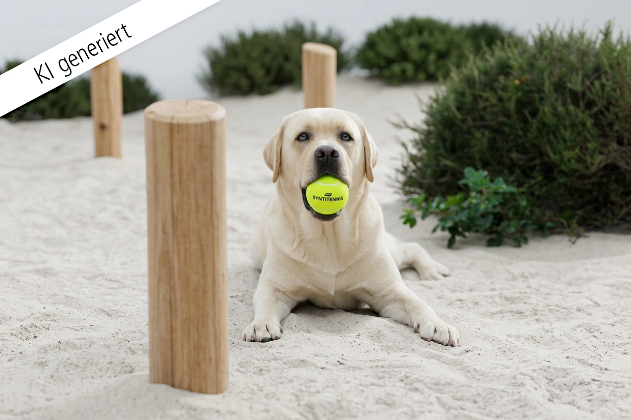 KI generiertes Bild von einem Labrador Retriever